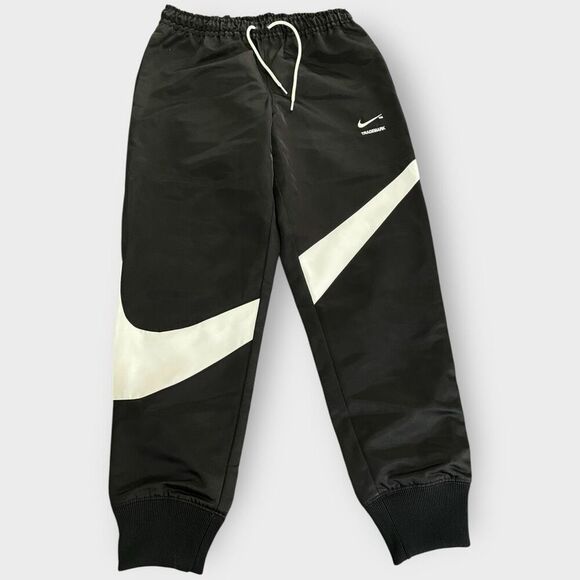 Nike Sportswear Water Repellent Woven Black Pants Mens size M New DD6057-010 (a) - Picture 2 of 12